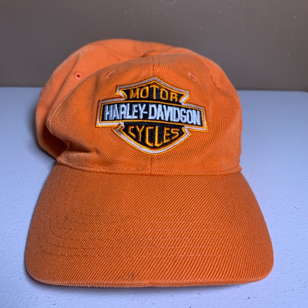 Harley-Davidson Orange Cap